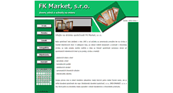 Desktop Screenshot of fkmarket.sk